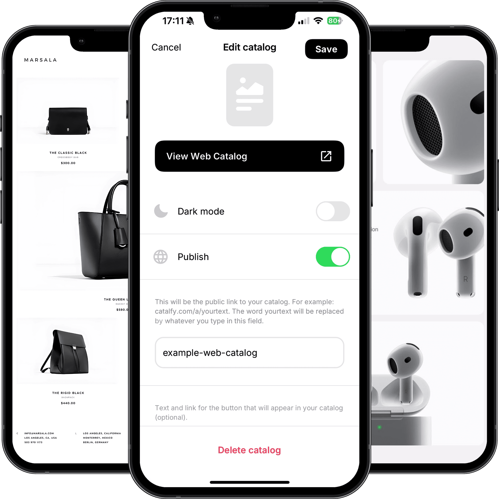 Vista previa del catálogo Catalfy